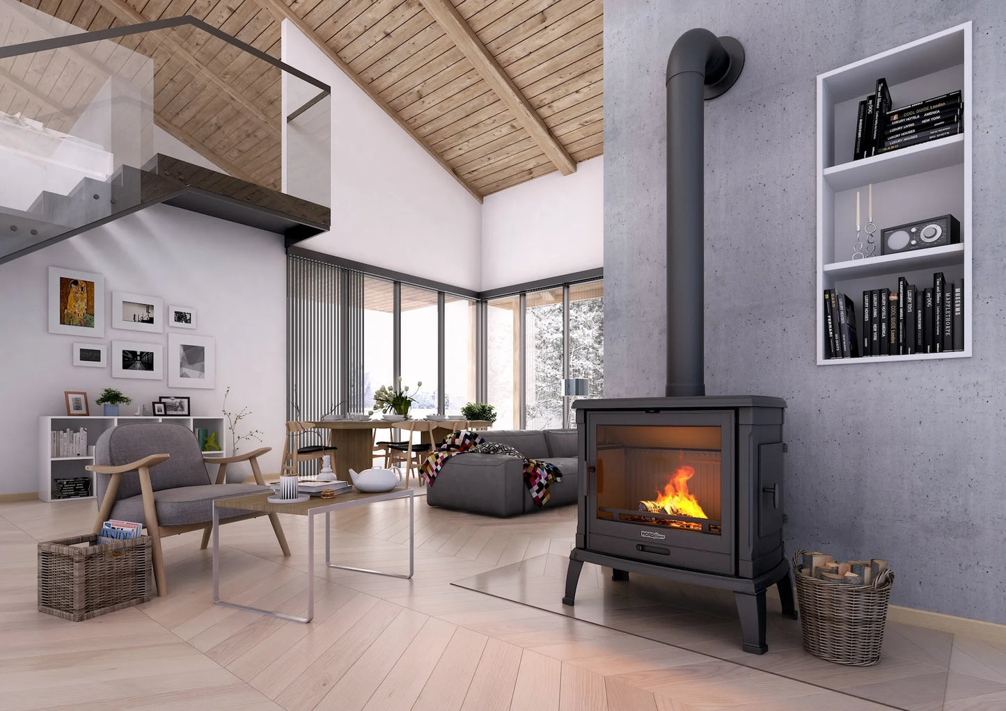 Nordflam Toria Fireplace