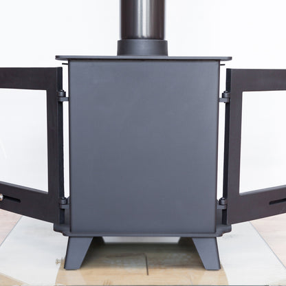 Northern Flame Azar Double Sided Fireplace