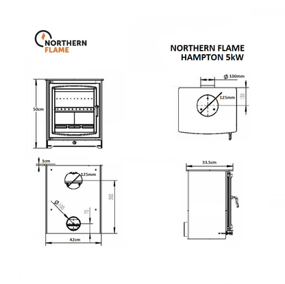 Northern Flame Hampton Fireplace