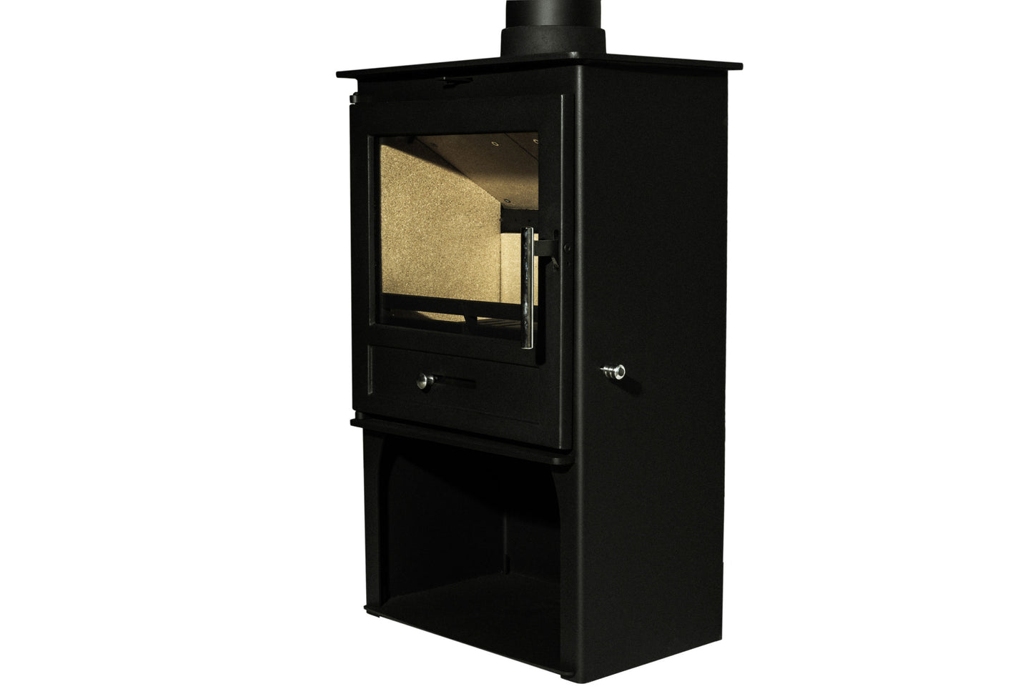 Sentinel Ottawa Compact with Log Stand Freestanding Fireplace