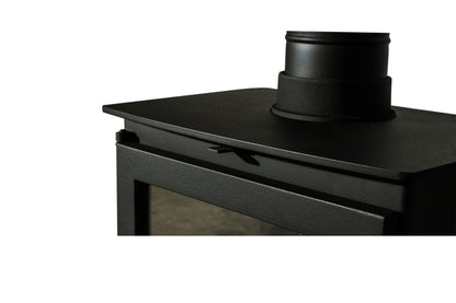 Sentinel Ottawa Compact with Log Stand Freestanding Fireplace