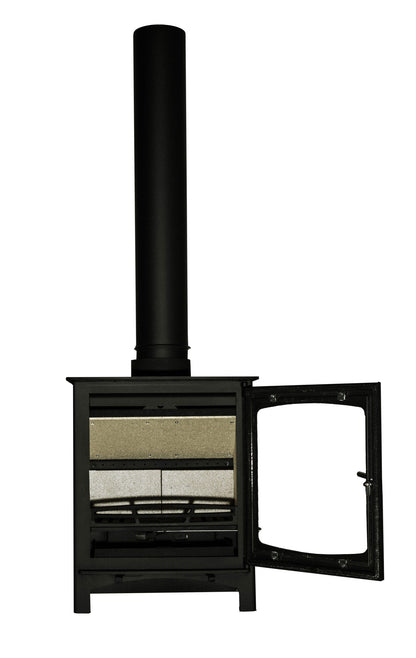 Sentinel Ottawa Curve Freestanding Fireplace Spec Sheet