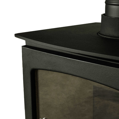 Sentinel Ottawa Curve Freestanding Fireplace Spec Sheet