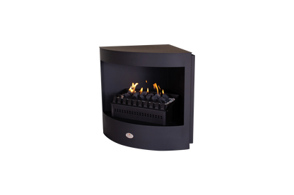 Panoramic Gas Firebox Freestanding Model 600 & Coal Gas Grate