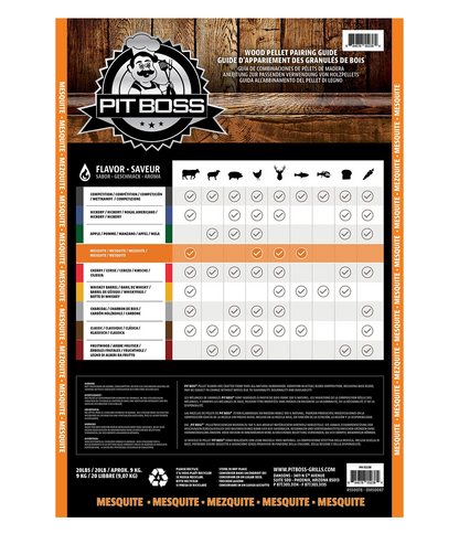 Z-Grills Pit Boss Mesquite Blend Hardwood Pellets