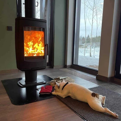 Plamen Aria Black Fireplace