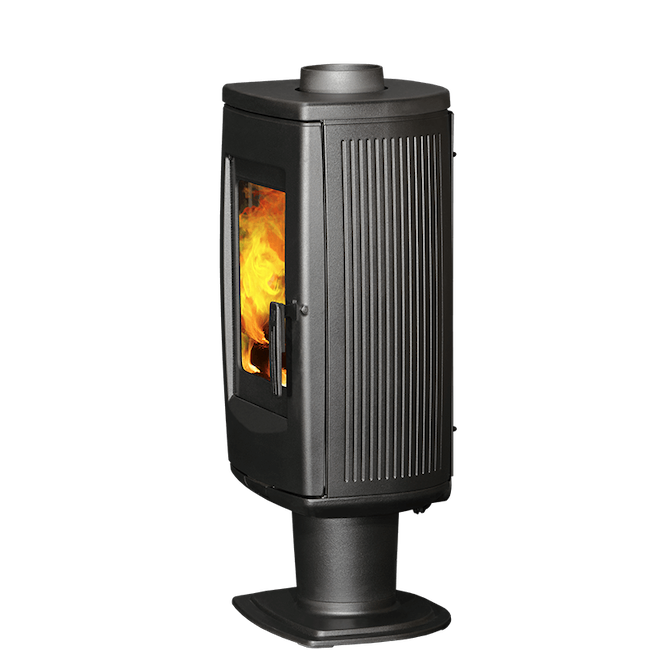Plamen Aria Black Fireplace