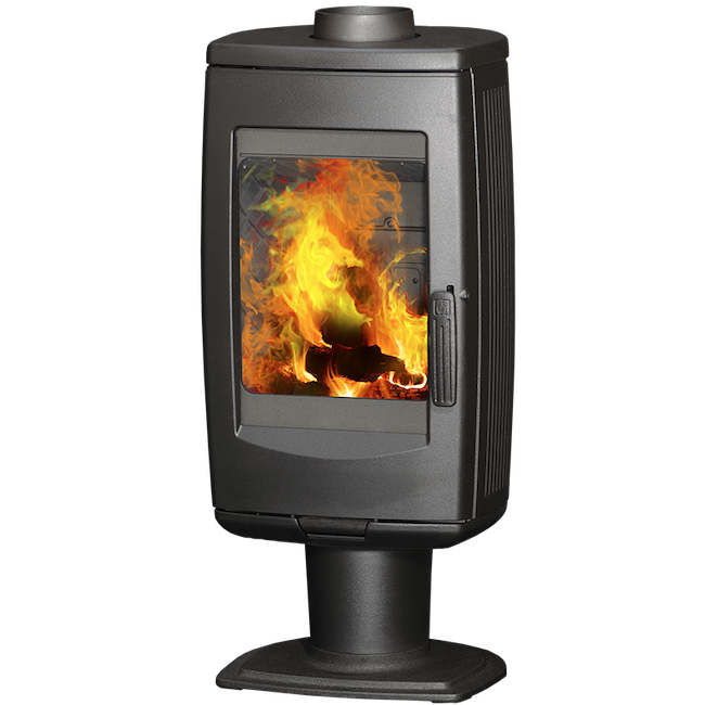 Plamen Aria Black Fireplace