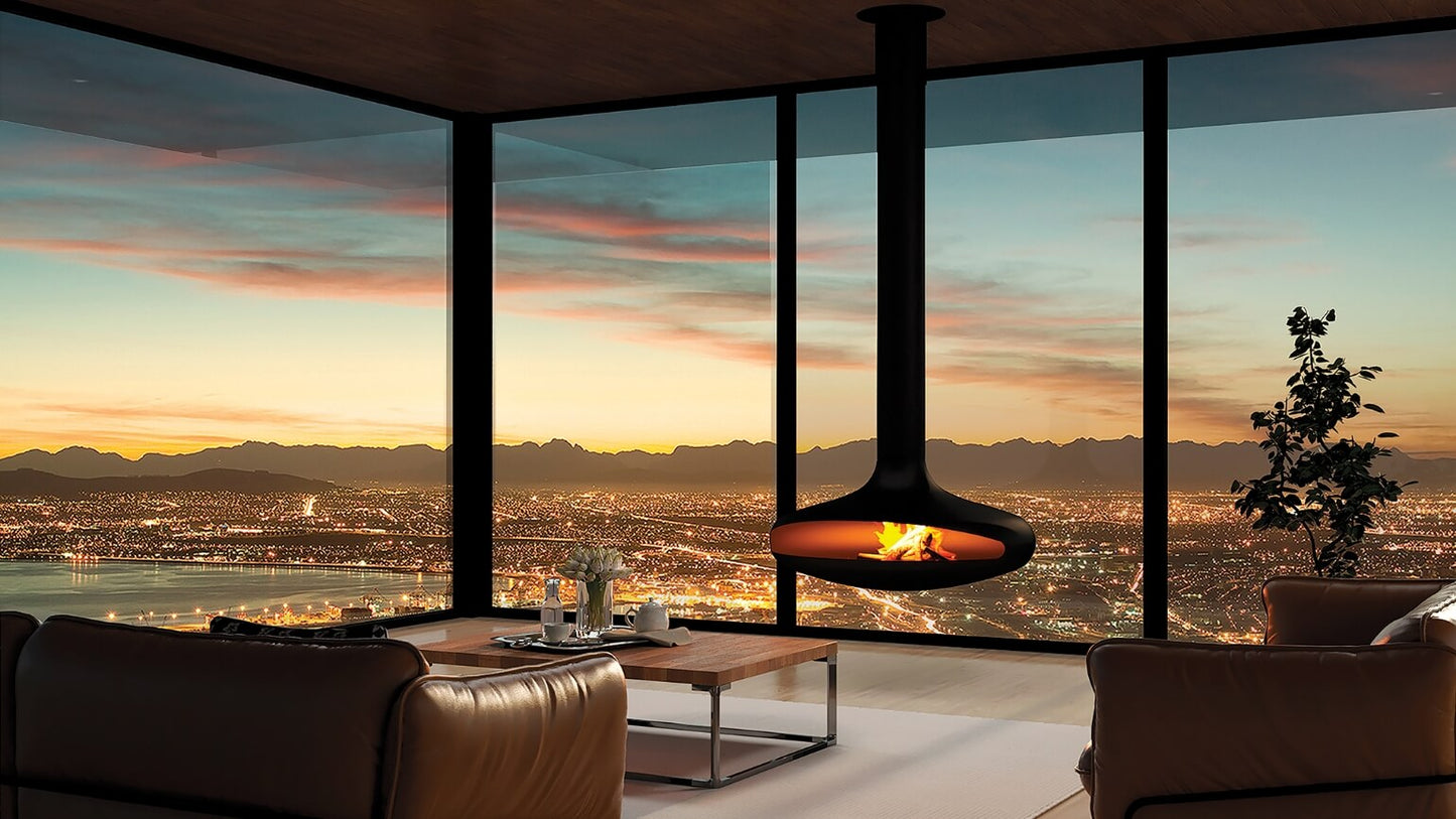 Signi Aero Suspended Fireplace