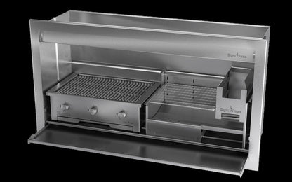 Signi Fires Gas and Wood Combination Braai