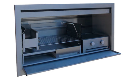 Signi Fires Gas and Wood Combination Braai