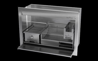 Signi Fires Gas and Wood Combination Braai