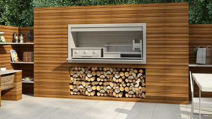 Signi Fires Gas and Wood Combination Braai