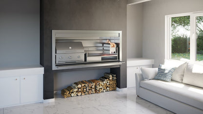 Signi Fires Gas and Wood Combination Braai