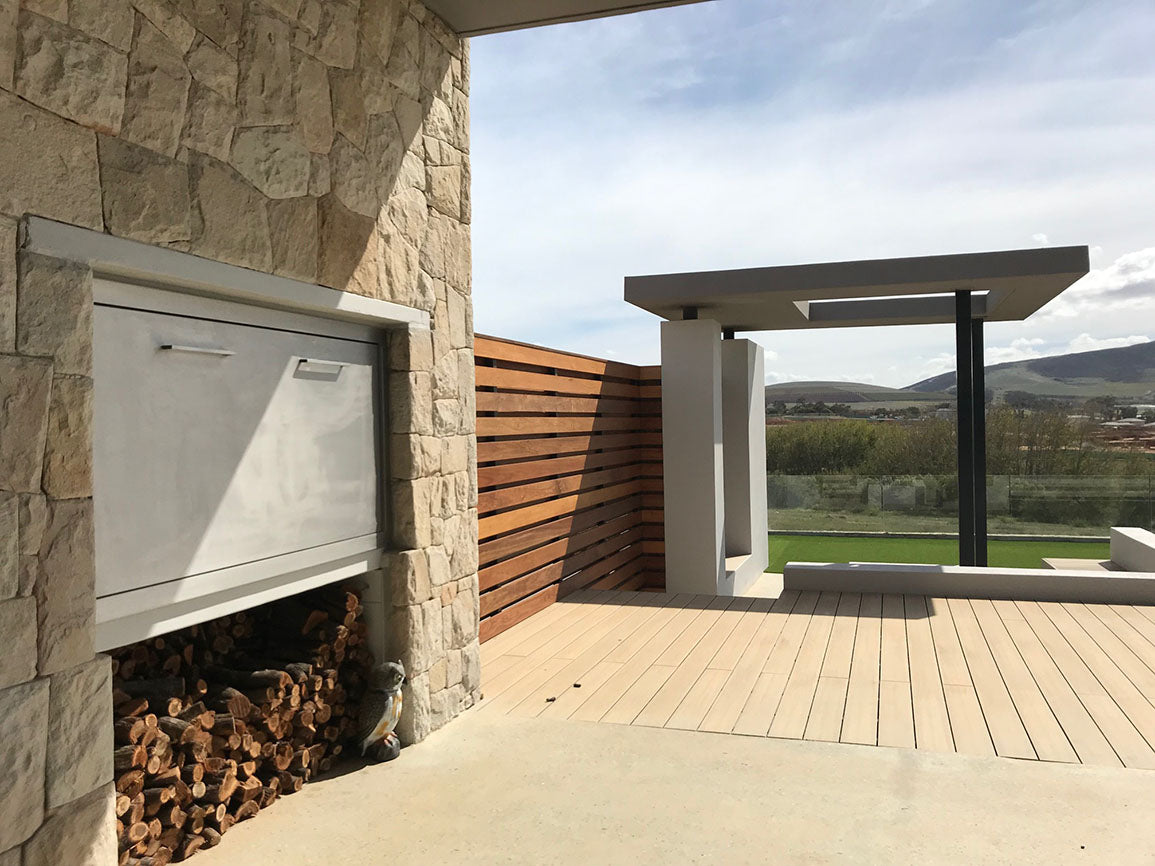 Signi Fires Gas and Wood Combination Braai