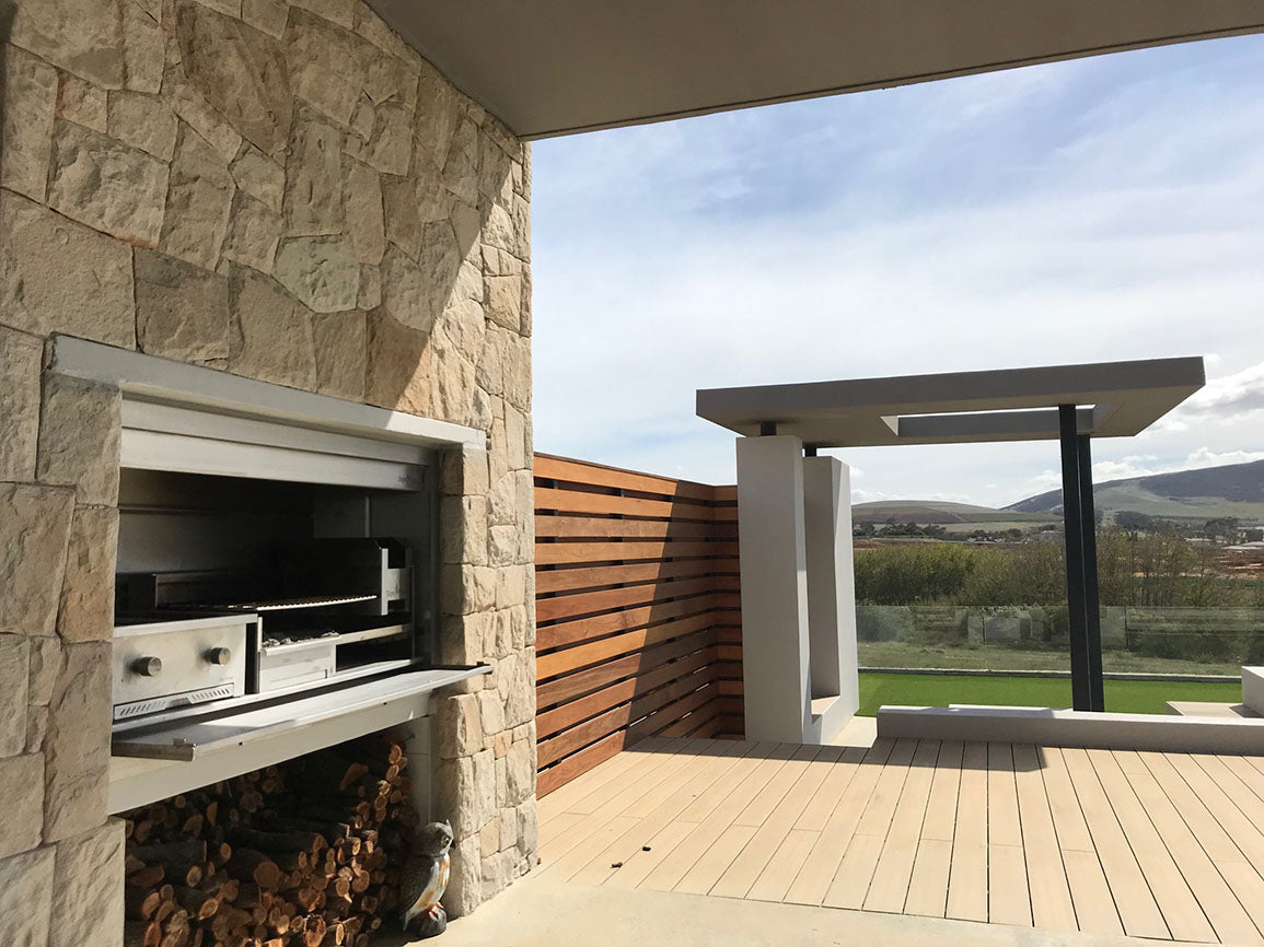 Signi Fires Gas and Wood Combination Braai