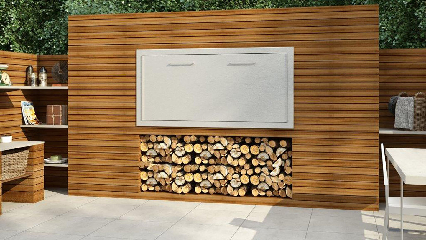 Signi Fires Gas and Wood Combination Braai