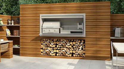 Signi Fires Gas and Wood Combination Braai