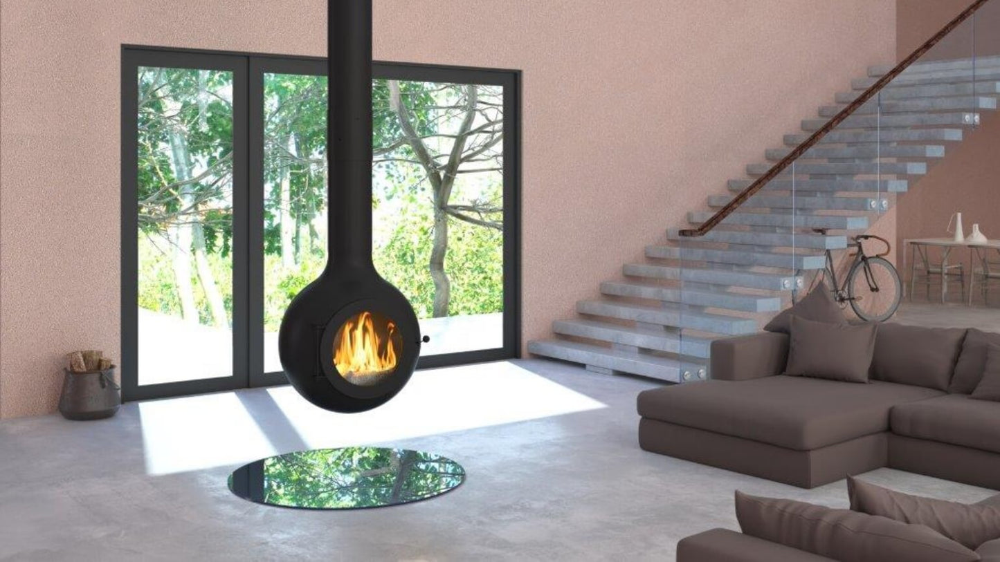 Signi Globe Suspended Fireplace