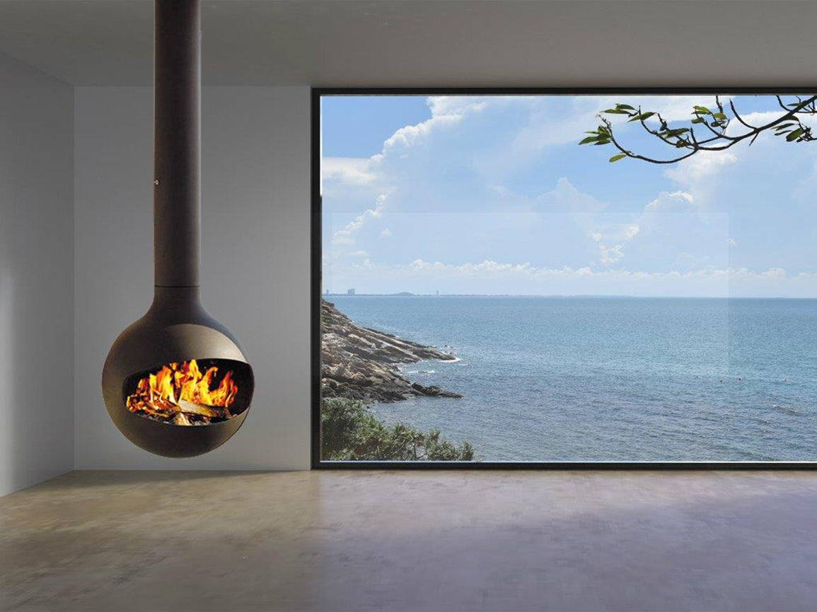 Signi Halo Suspended Fireplace