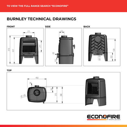 Econofire Burnley Wood Fireplace