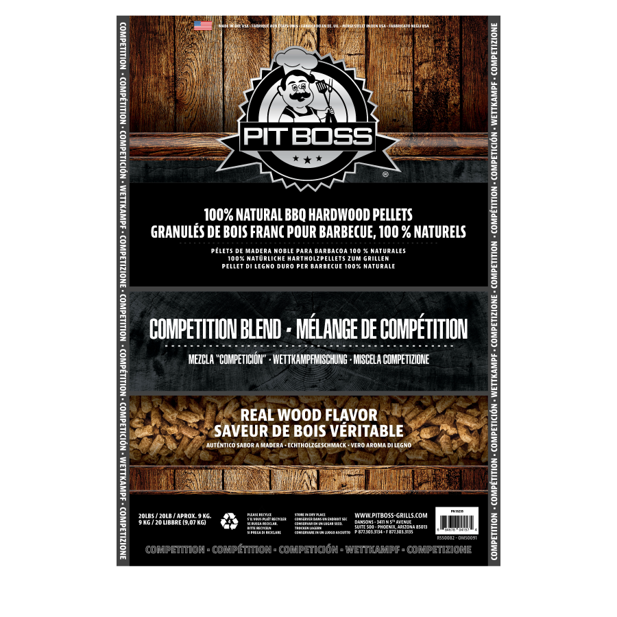 Z-Grills Pit Boss Competition Blend Hardwood Pellets