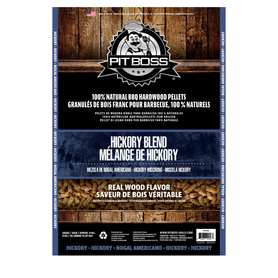 Z-Grills Pit Boss Hickory Blend Hardwood Pellets