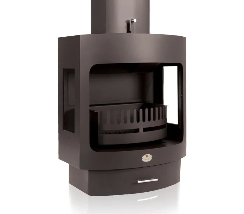 Maluti Fireplace 750 with Glass Sides