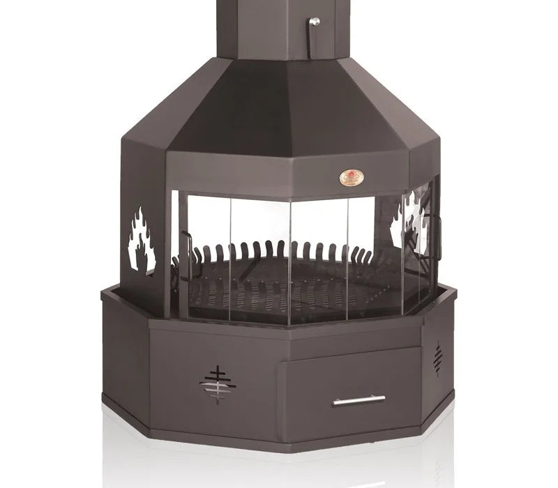 Alpine Full Octagonal Model 800 Fireplace