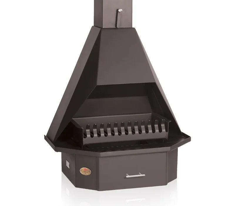 800D Wall Freestanding Fireplace