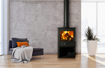 Sentinel Ottawa 12 with Log Stand Freestanding Fireplace