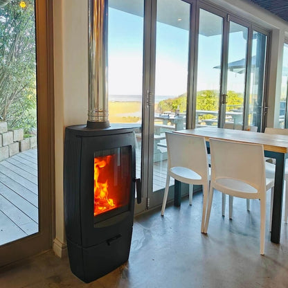 Plamen Gala Black Fireplace